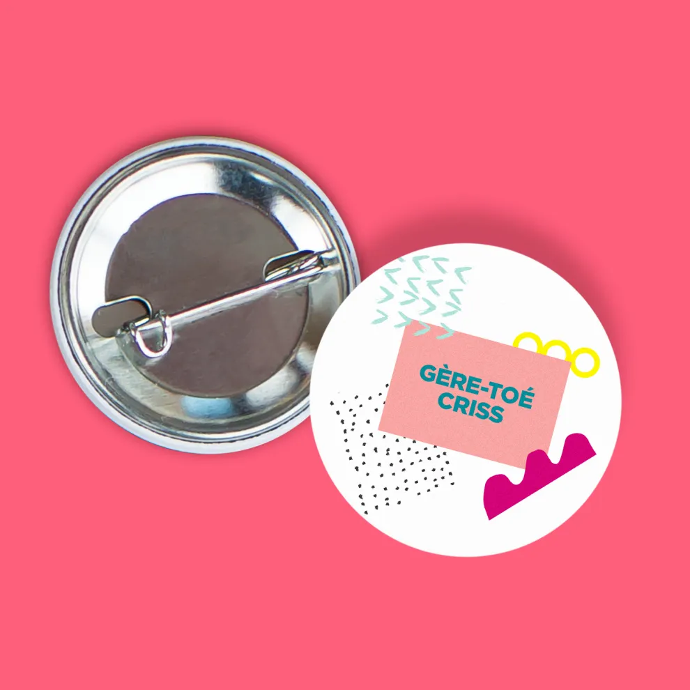 YES MANON Macaron - Gère-toé criss