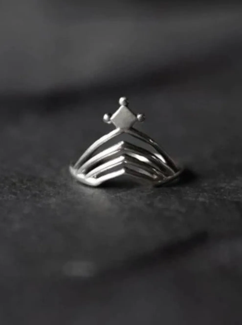 NOIR KALA Radiance Ring - Silver