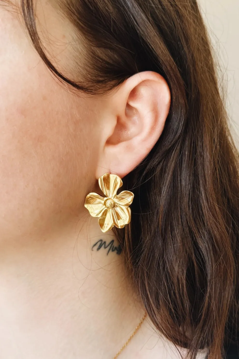 HORACE Big Viola Earrings